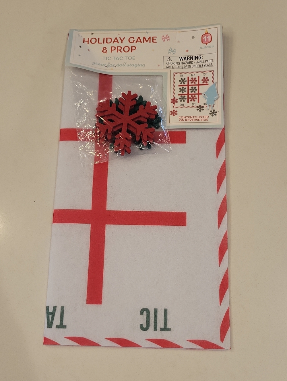 New Holiday Tic Tac Toe
